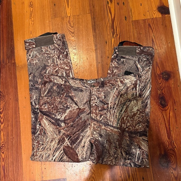 Drake Camouflage wader pants like size L fleece li ed - Picture 2 of 6